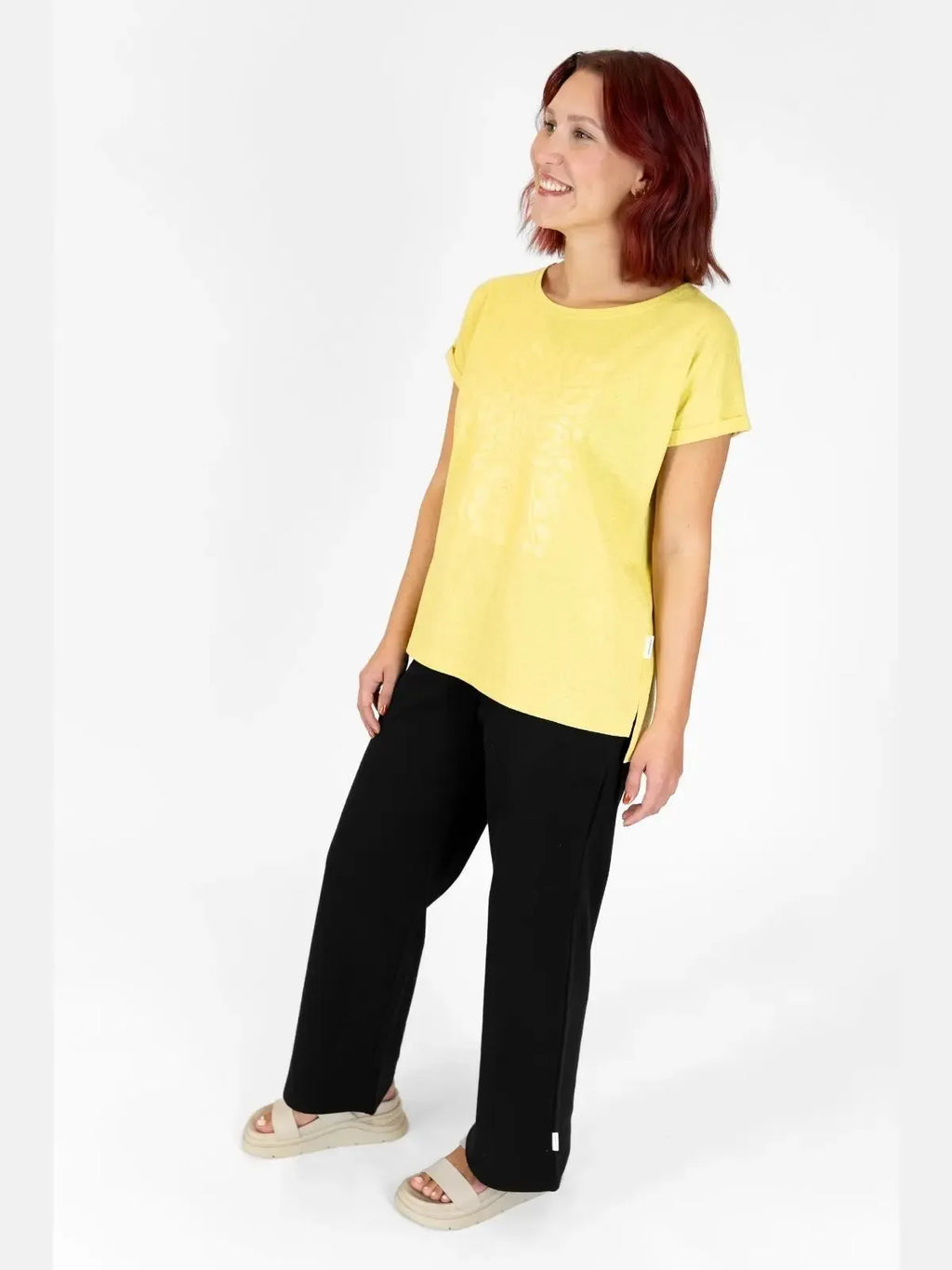 SOKOSTI t-shirt, yellow