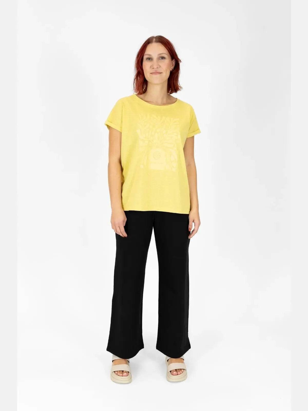 SOKOSTI t-shirt, yellow