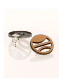 TERRA MINI earrings, brown