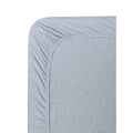 UUTTU fitted sheet, grey
