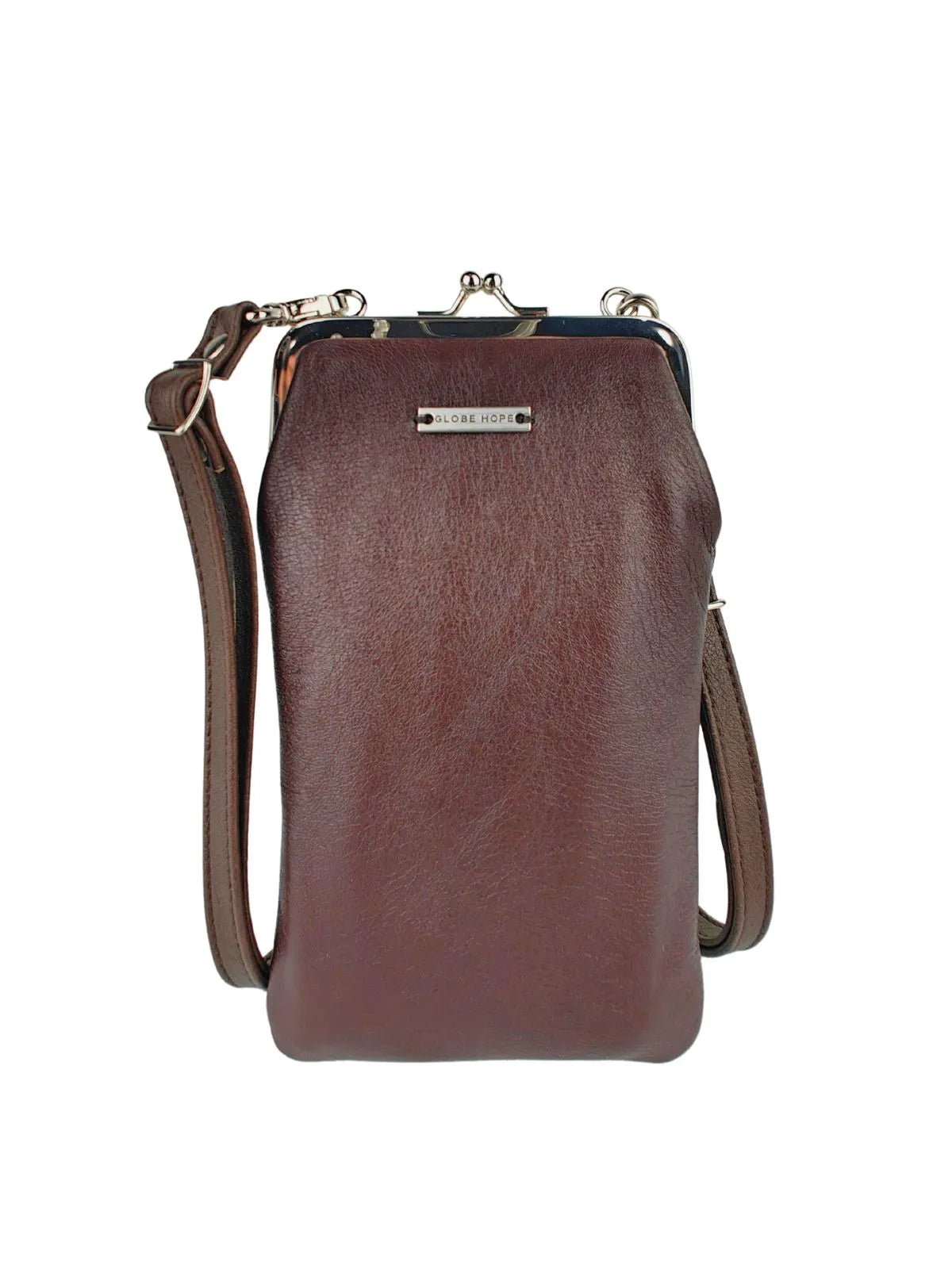 VUOTOS Small bag, dark brown leather