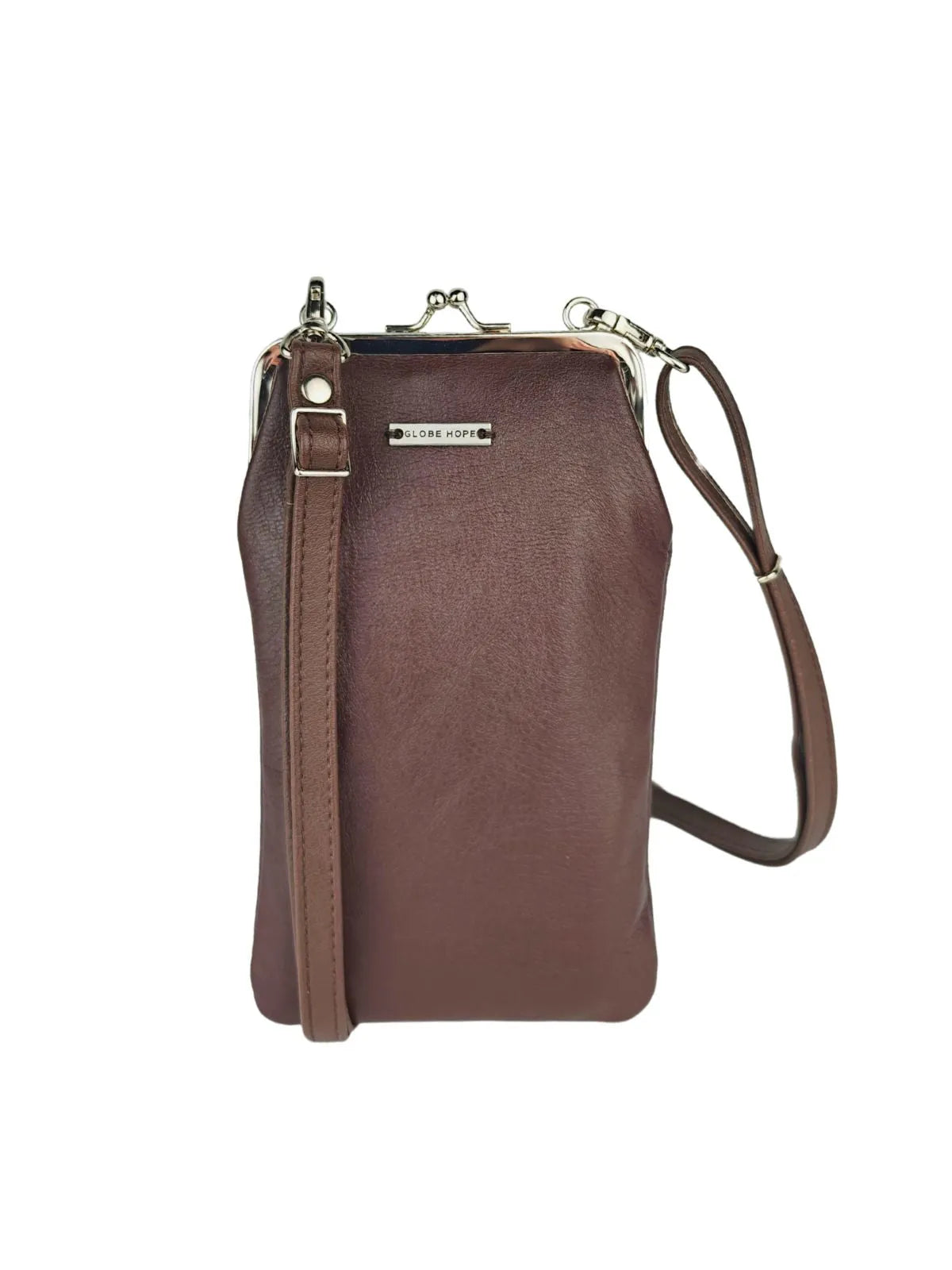 VUOTOS Small bag, dark brown leather